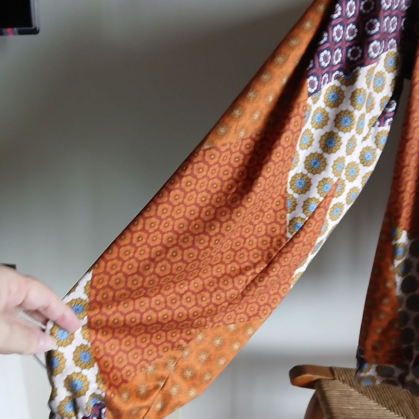 Est.1946 Cato Patchwork Pattern Top Size Large - image 5