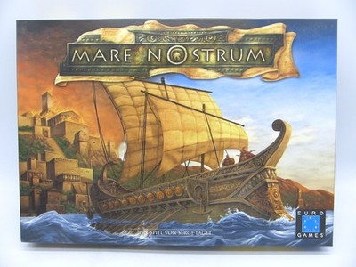 MARE NOSTRUM + EXP Serge Laget EURO GAMES 2003 GEBRAUCHT UNBESPIELT Kellergeruch