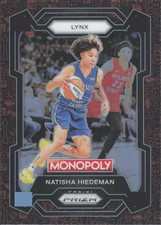 2024 Panini Prizm Monopoly WNBA Natisha Hiedeman Red Classic Icons Prizms #62
