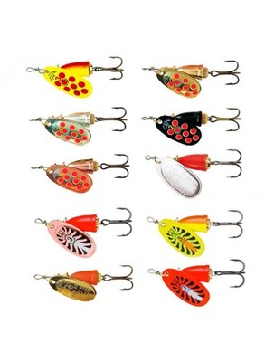 Blue Fox Vibrax Fluorescent 6g Hecht Forelle Barsch Inline Spinner