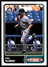 John Olerud 2003 Topps Total #613 Mariners MLB READ FREE SHIPPING AutographDen