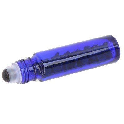 Professional Blue Essential Oil Roller Bottle Simple Portable Glass Roll On BAK