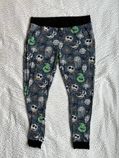 Little Sleepies Bamboo Nightmare before Christmas Women s Jogger Pajama Pants M