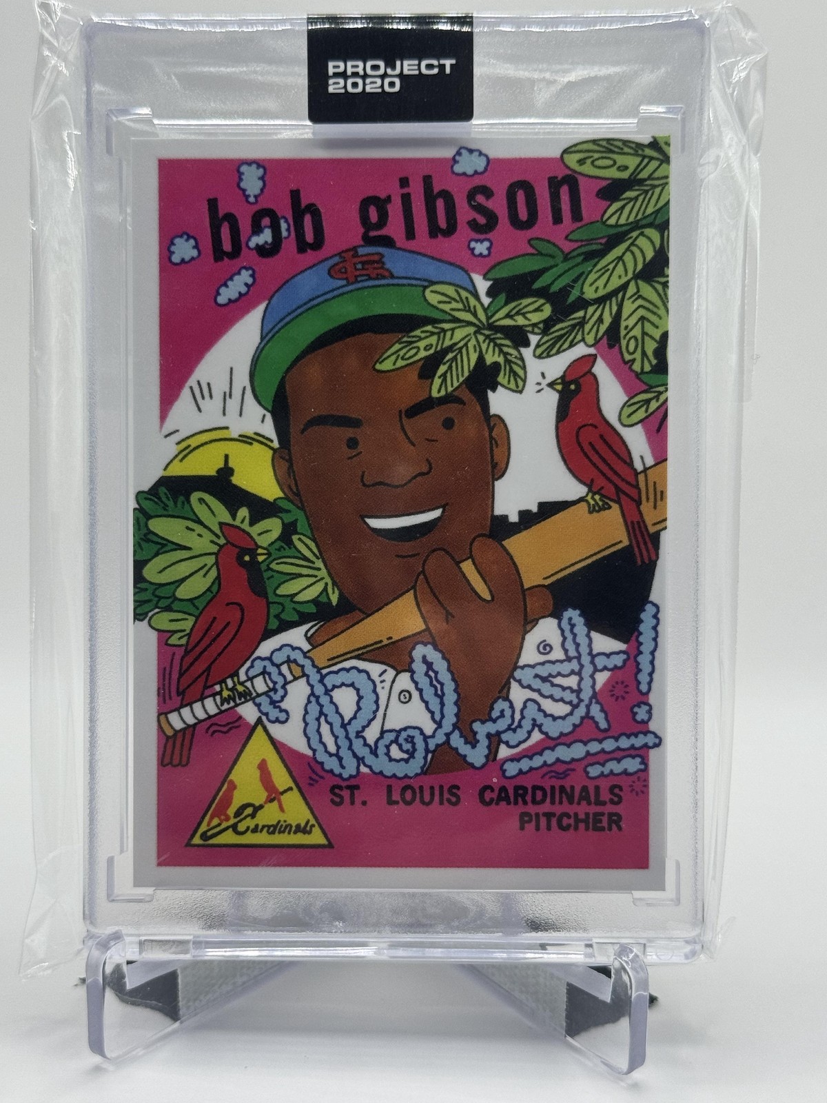 2020 Topps Project 2020 #84 Bob Gibson