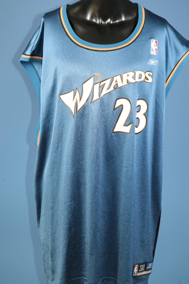 Camiseta deportiva RARA de los Washington Wizards Reebok Michael Jordan talla 3XL ropa de equipo Foto 2 de 4