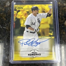 Paul Konerko 2025 Topps Stadium Club Base Auto Yellow #SCBA-PK White Sox KG