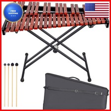 Wonderful Day 37-Key Wooden Xylophone & Marimba Set with Stand & Mallets
