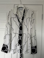 Herzen's Angelegenheit Silk Blouse Size 40 UK ( 12 /14 )Cost �259