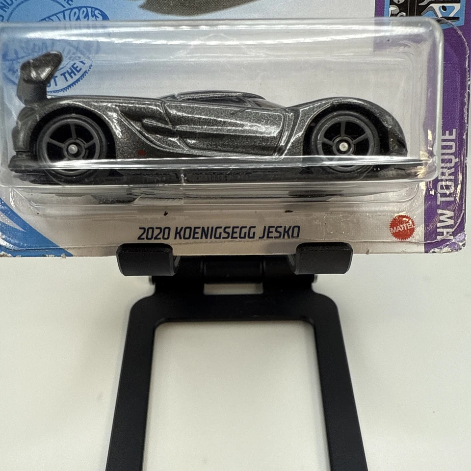 Автомобиль Hot Wheels HW Torque 2/5 (2020) серебристый 2020 Koenigsegg Jesko 86/250 - Изображение 2 из 4