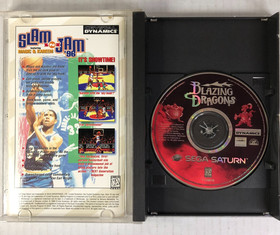 Sega Saturn - Blazing Dragons - CIB With Manual & Reg Card! NEAR MINT DISC!