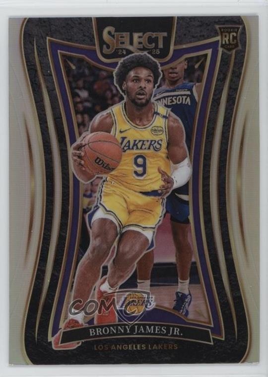 2024-25 Panini Select Mezzanine Silver Prizm Bronny James Jr #369 1qo5