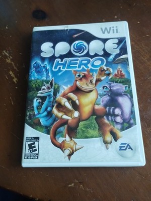 Spore Hero (Nintendo Wii, 2009) Complete - Menu Tested And Works