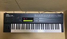 Yamaha DX7II-D Digital FM Synthesizer Keyboard Factory Presets Tested Japan