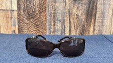 Brighton Handmade Sunglasses Central Park Tortoiseshell Gold Silver Accent 61-15