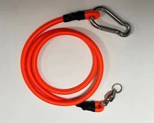 P-Cord Pinpointer Lanyard - 26" Orange - for metal detecting
