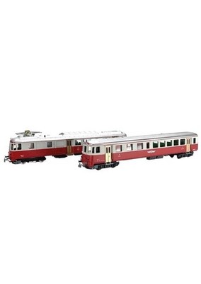 HAG 251 + 471 Triebwagen Wm Bde 4/4 + Pilotenwagen Spur H0