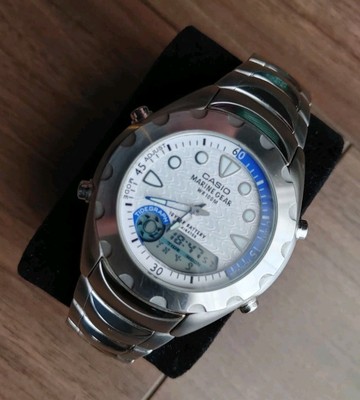 CASIO Marine Gear-WR 100M Illuminator Tide Graph-Moon Phase-MRP