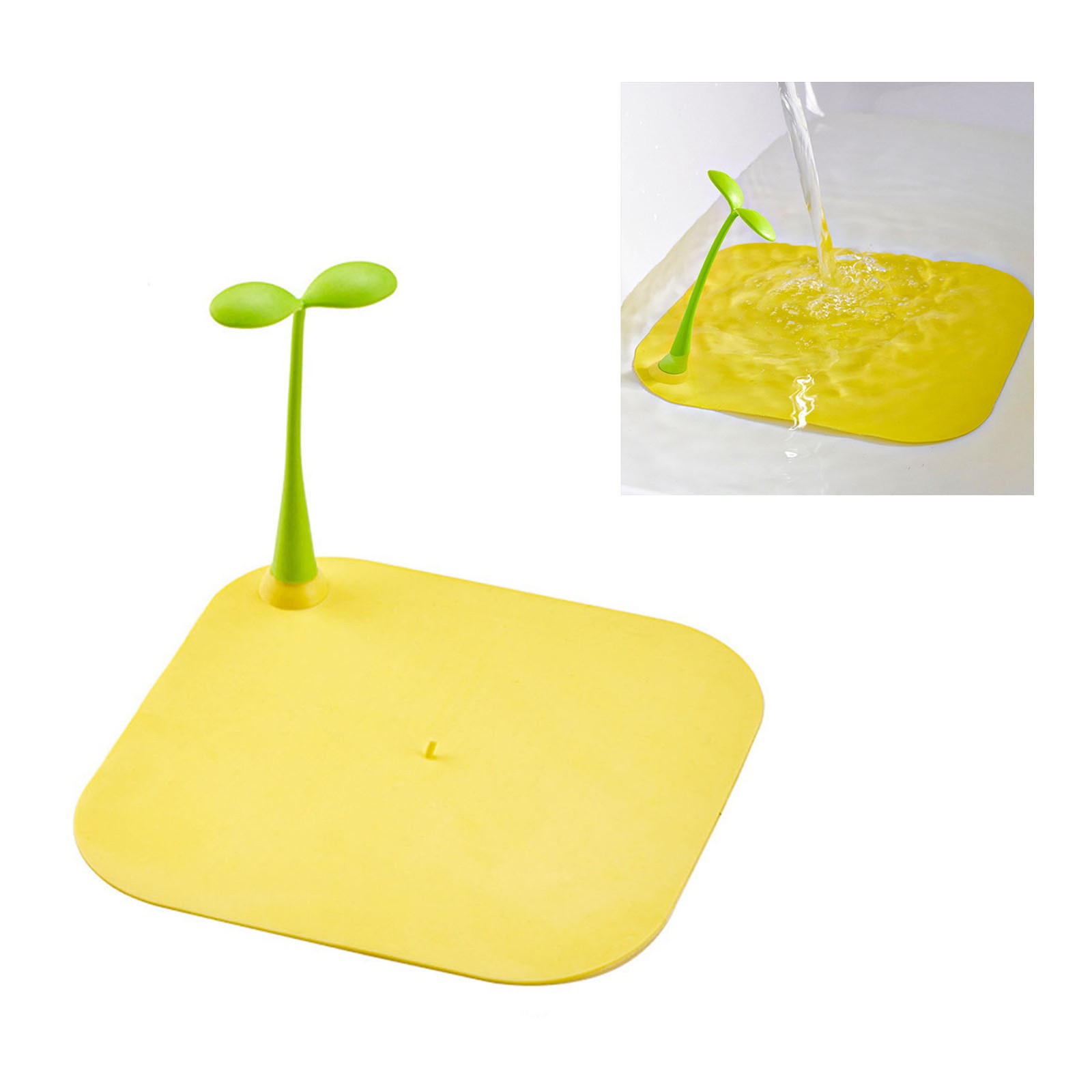 Floor Drain Cover Household Small Bean Sprouts Floor Drain Silicone Sewer Deodor