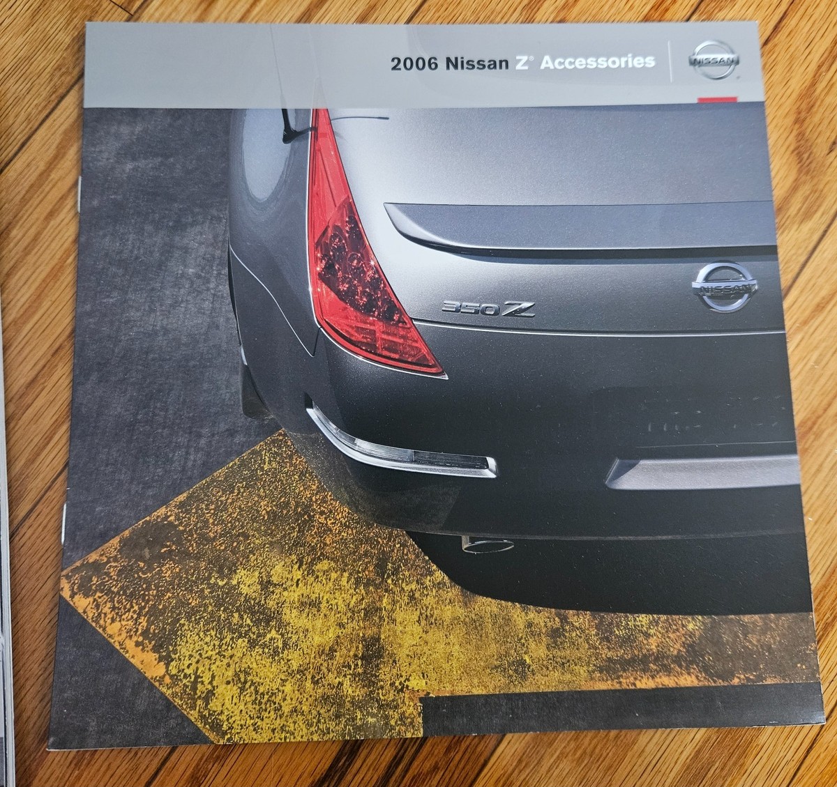 2006 Nissan 350Z Sales Catalog Brochure and 2006 Nissan Z