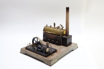 Fleischmann Live Steam Stationäre Dampfmaschine mit Einzylinderschwungrad
