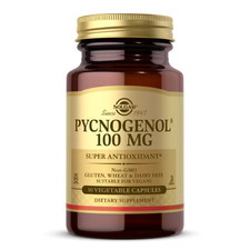Image of Solgar 100 mg Pycnogenol Super Antioxidant for Cardiovascular Health | 30 Caps