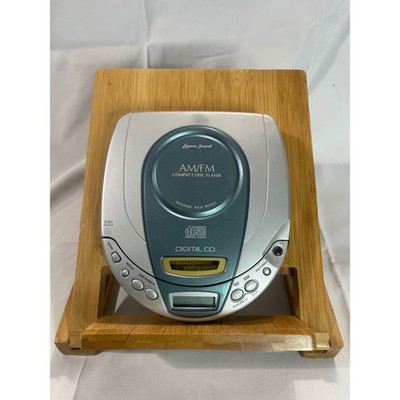 Lenoxx Sound CD-61 Portable CD Player AM/FM Radio Dynamic Bass Boost WORKS