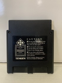 Gauntlet Tengen NES Nintendo Entertainment System 1987 Black Cartridge Version 