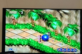 SEGA Saturn Bundle MK-80000 Controller Cords & Sonic 3D Blast Tested Excellent