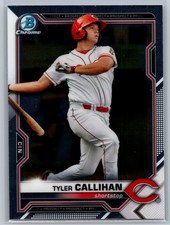 2021 Bowman #BCP-91 Tyler Callihan Chrome Prospects *RE