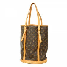 5Od3416 Louis Vuitton Tote Bag Bucket Gm M42236 Brown Used Ladies