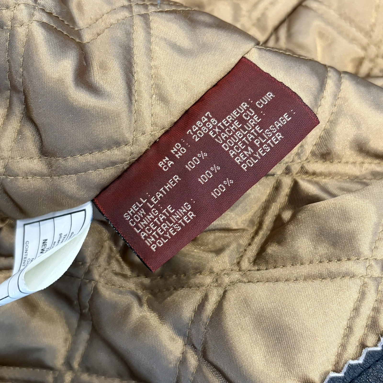 Men's Andrew Marc Distressed Brown Leather (Size M) - product detail image 5