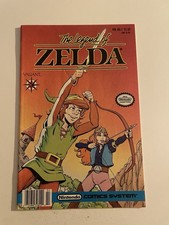 Legend of Zelda 1 Very Good+ Vg+ 4.5 2nd Print Valiant 