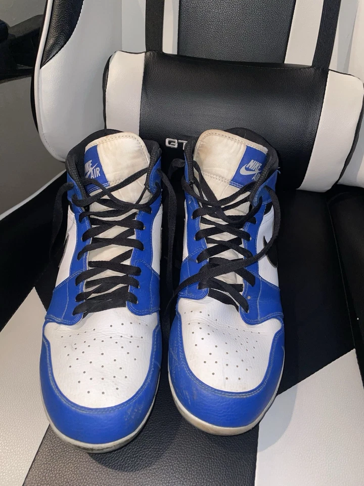 Botines Jordan 1 azul real Foto 2 de 4