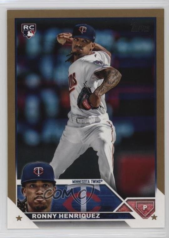 2023 Topps Series 2 Gold 1371/2023 Ronny Henriquez #372 Rookie RC 1g4r