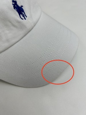 Polo Ralph Lauren Mens Pony Logo Baseball Cap Hat One Size White