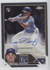 2023 Topps Chrome Update Auto Michael Massey #AC-MM Auto 10es