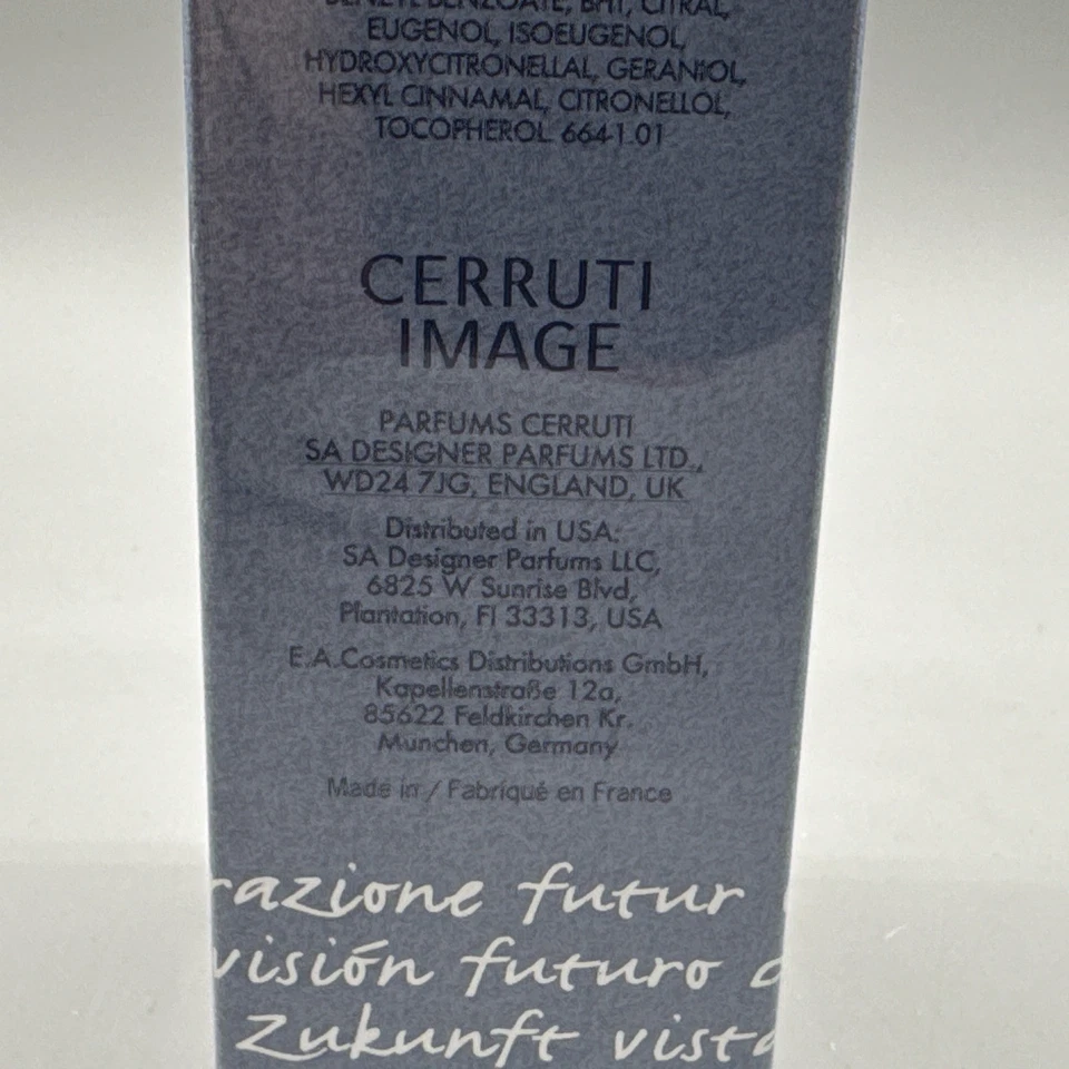 Cerruti Image de Nino Cerruti 3,4 OZ EDT para hombres NUEVA CAJA SELLADA Foto 3 de 4