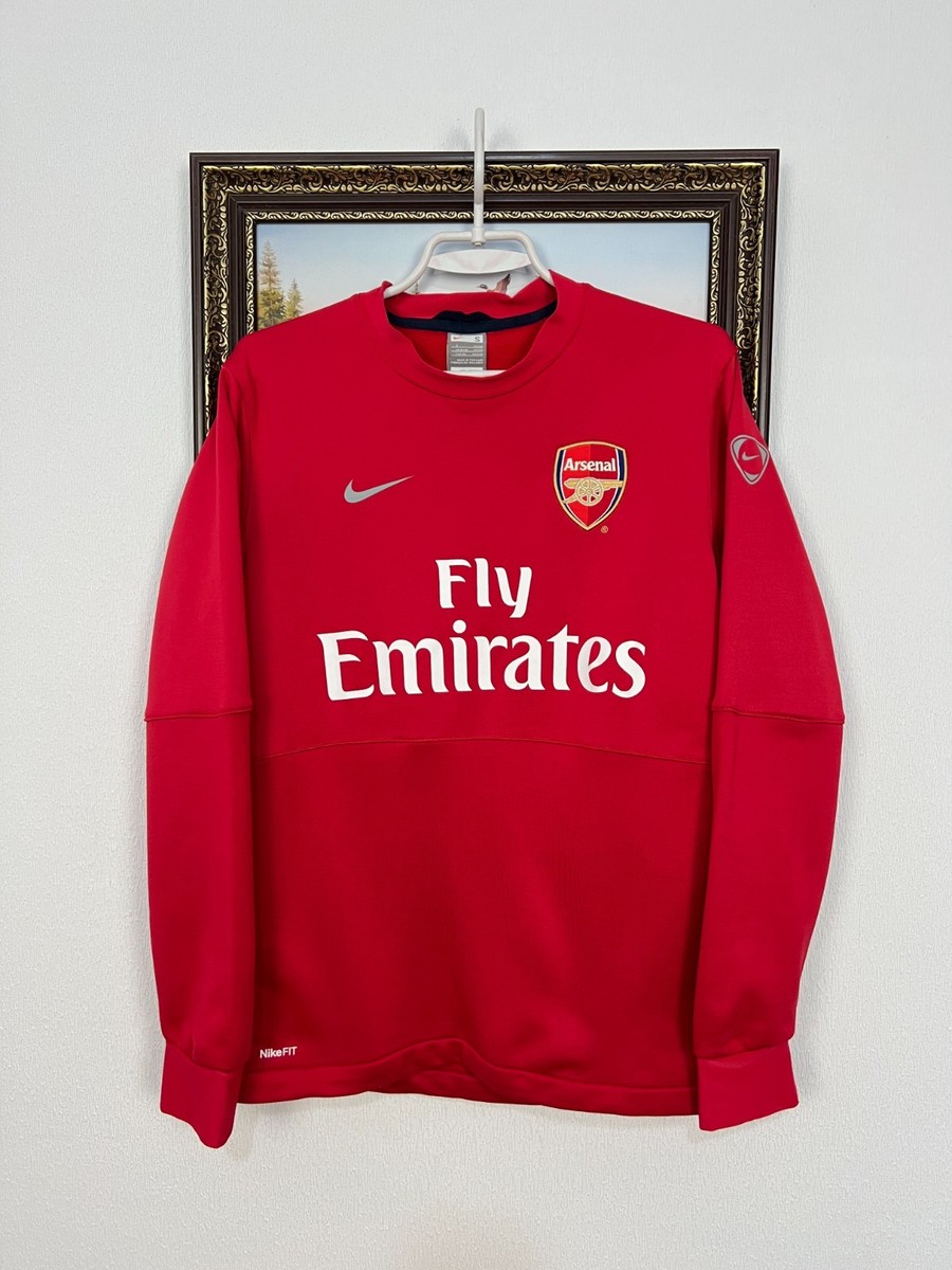 Nike Arsenal トレーナー Vintage Nike Arsenal Football Train Sweatshirt Soccer Red Crewneck