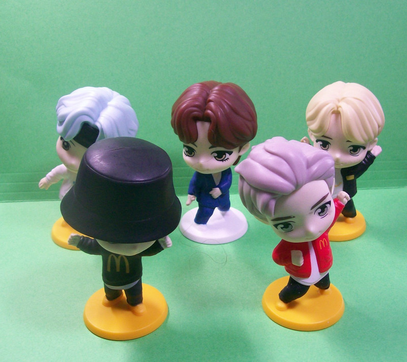 BTS BT21 Mcdonald 5 Figure Collectors Figure Korea Limited LINE FRIENDS KPOP