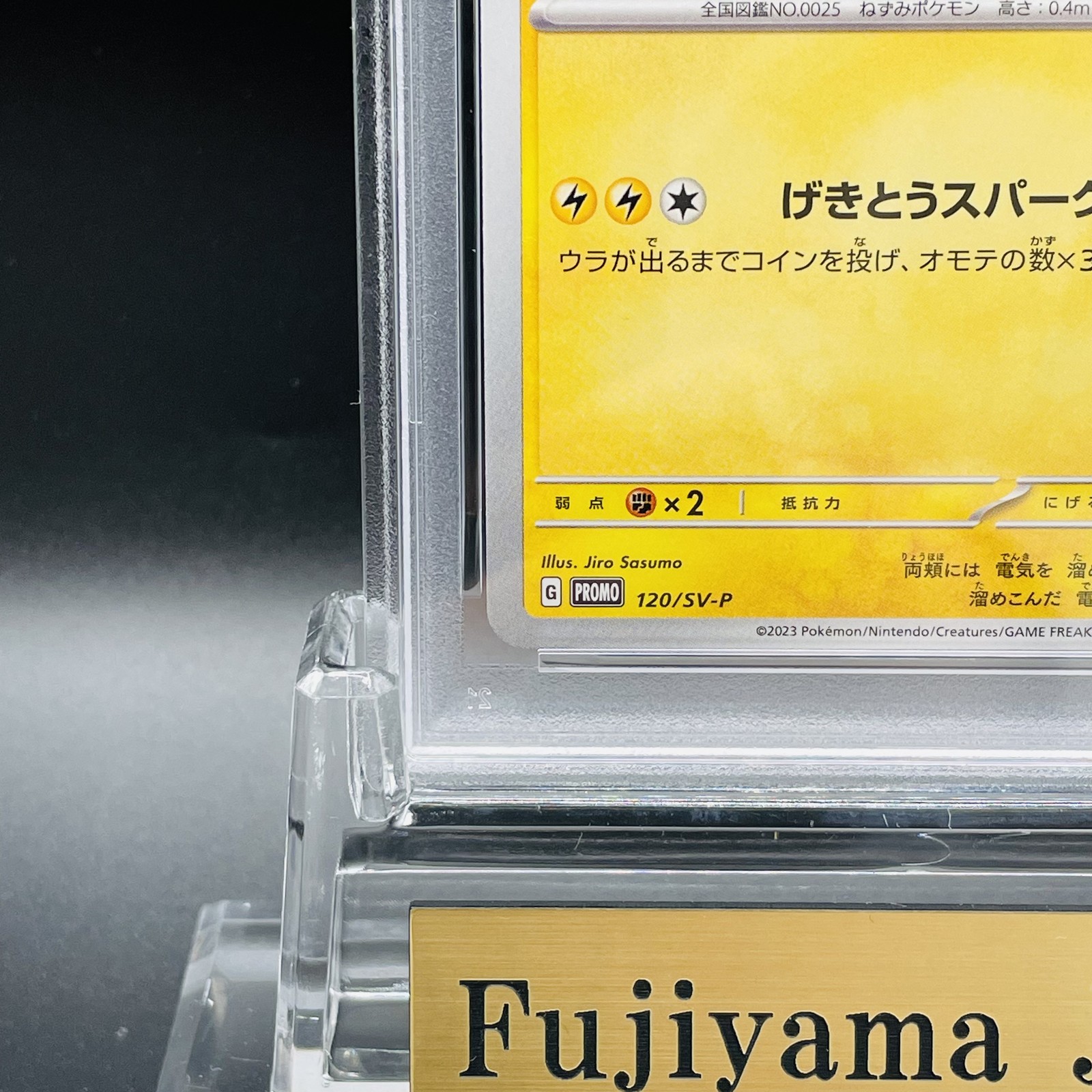 PSA 10 Pikachu 120/SV-P Gym Event Campaign Promo Pokemon Card 2023 Japanese #120 view 5
