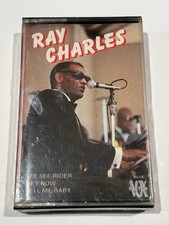 Ray Charles Cassette Tape Made in Switzerland Brand New Sealed