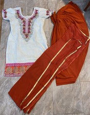 Indian Salwar Kameez Three Piece Suit Readymade Size M 38 Party Wear Wedding