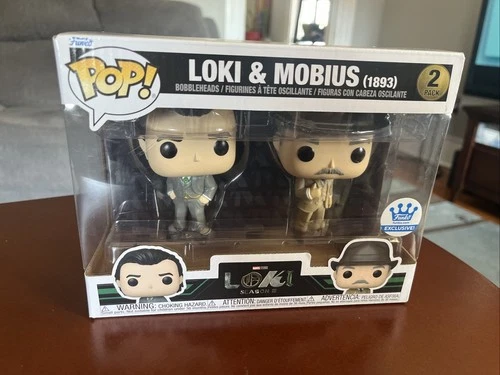 Funko Pop! Vinyl: Marvel - Loki & Mobius (1893) 2-Pack - Funko (Exclusive)