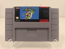 Super Mario World - Nintendo SNES Game Cartridge NTSC-U/C US/CA