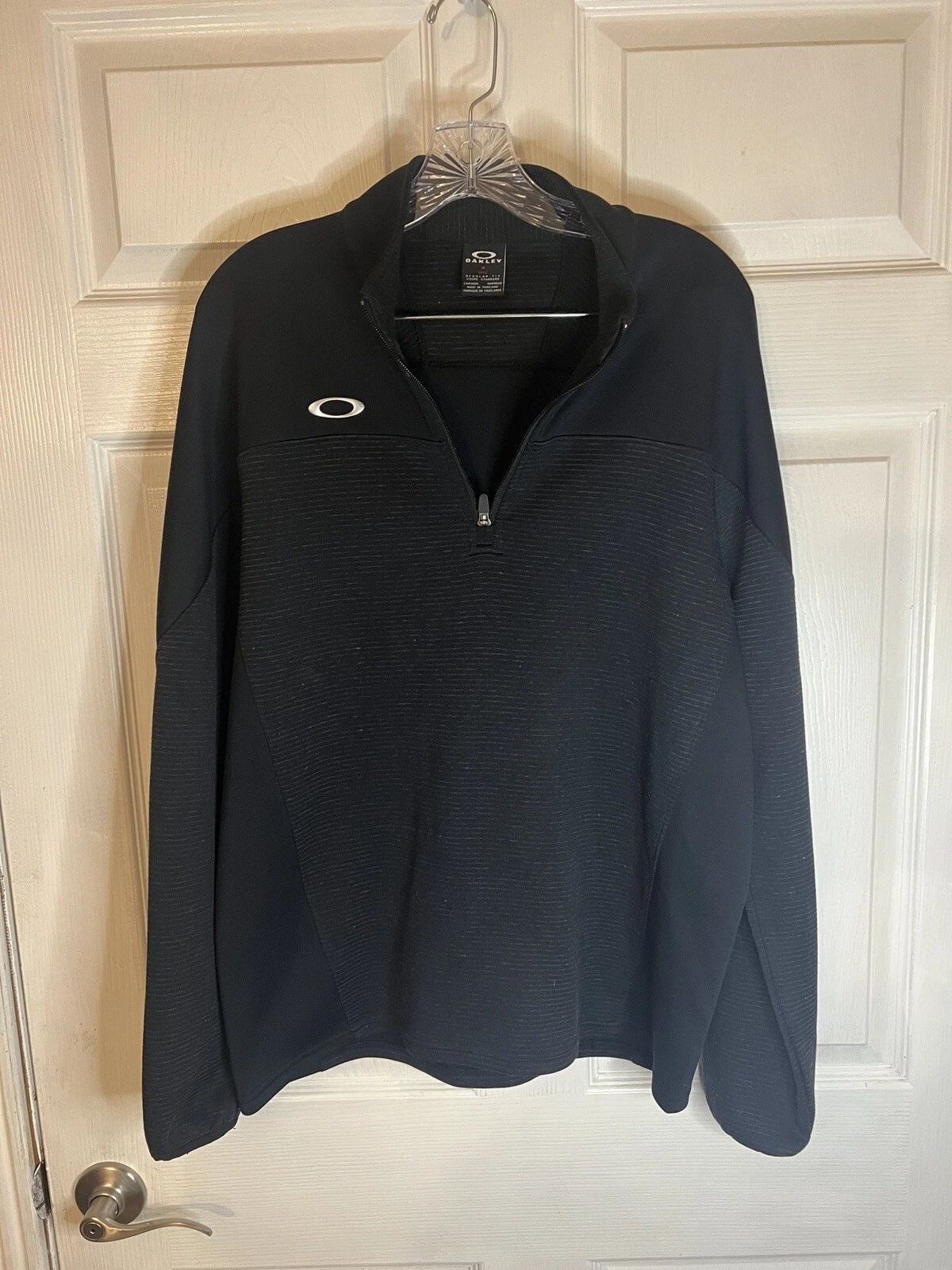 Oakley Men's Gridlock Pullover Top Black Size Medium