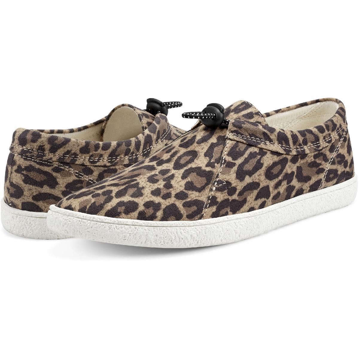 Lucky Brand Womens Ebrun Brown Slip-On Sneakers Shoes 11 Medium (B,M) BHFO 6345