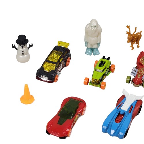 Hot Wheels Advent Calendar 6 Cars & 14 Accessories - Mattel - Picture 5 of 7