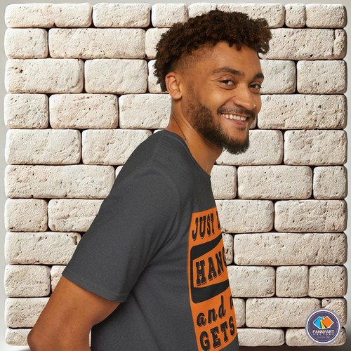 Just let me hang out and no one gets hurt funny saying Unisex T-Shirt - Picture 22 of 25