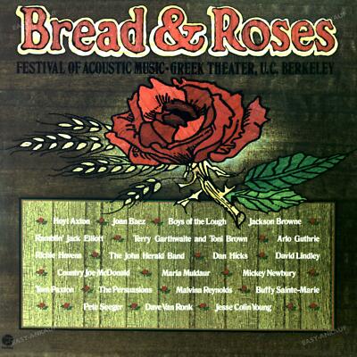 Various - The Bread And Roses Festival Of Music 2LP 1980 (VG/VG) .