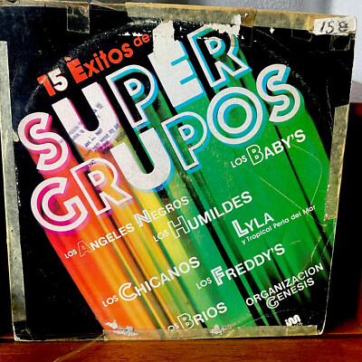 SUPER GRUPOS / varios artistas / 15 exitos - vinyl record 33 rpm | eBay